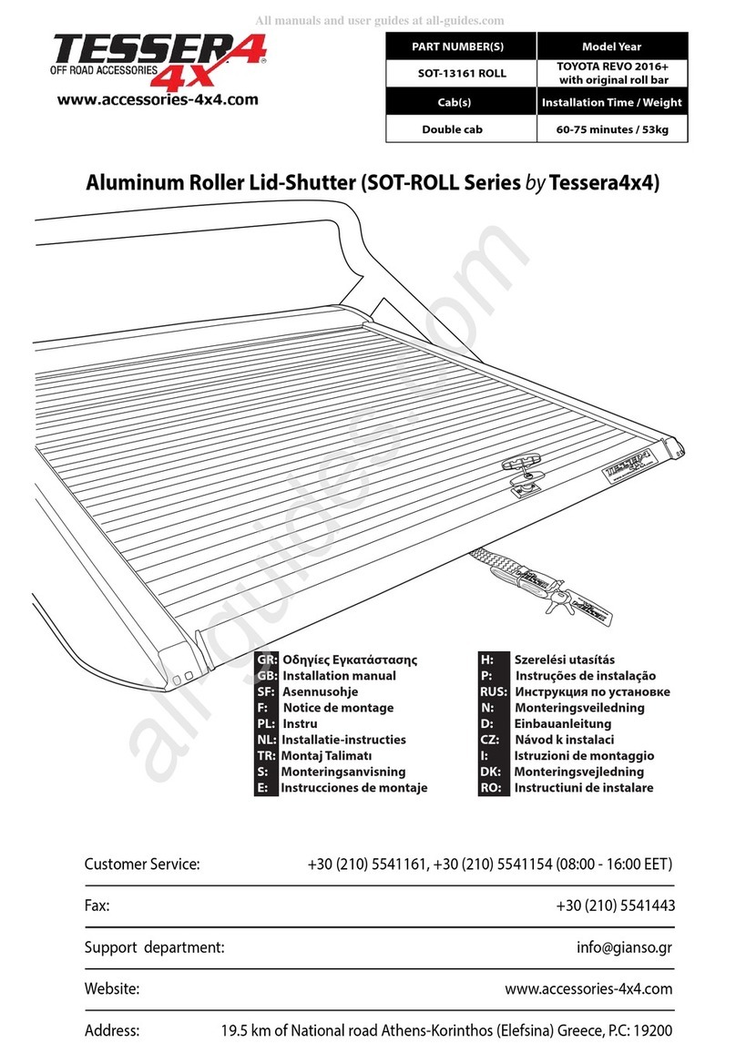 Tessera4x4 SOT-13161 ROLL User manual Tessera4x4 SOT-13161 ROLL User manual