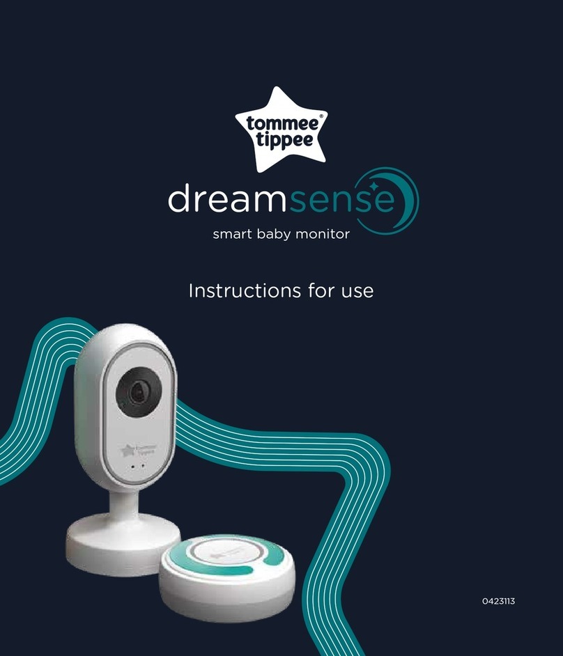 Tommee Tippee dreamsense 0423113 Instructions for use