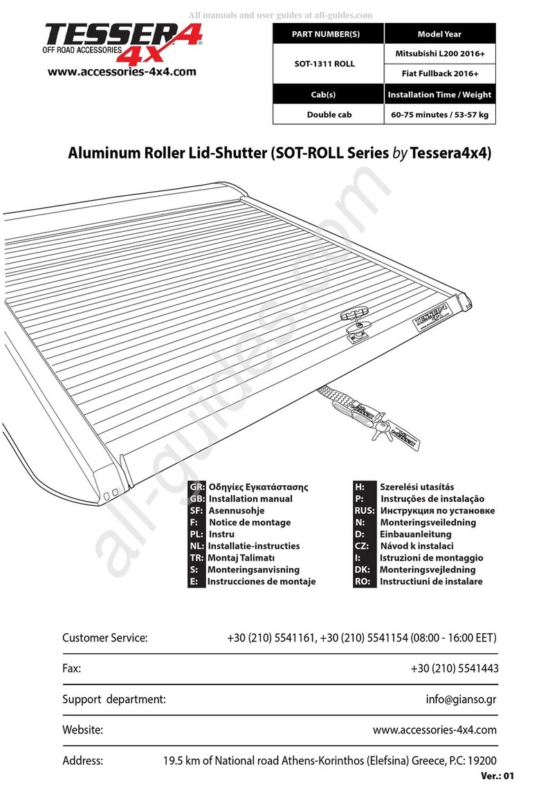 Tessera4x4 SOT-1311 ROLL User manual Tessera4x4 SOT-1311 ROLL User manual