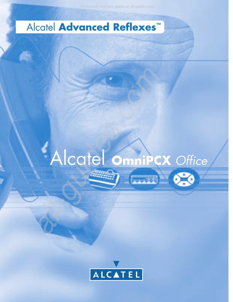 Alcatel OmniPCX Office User manual