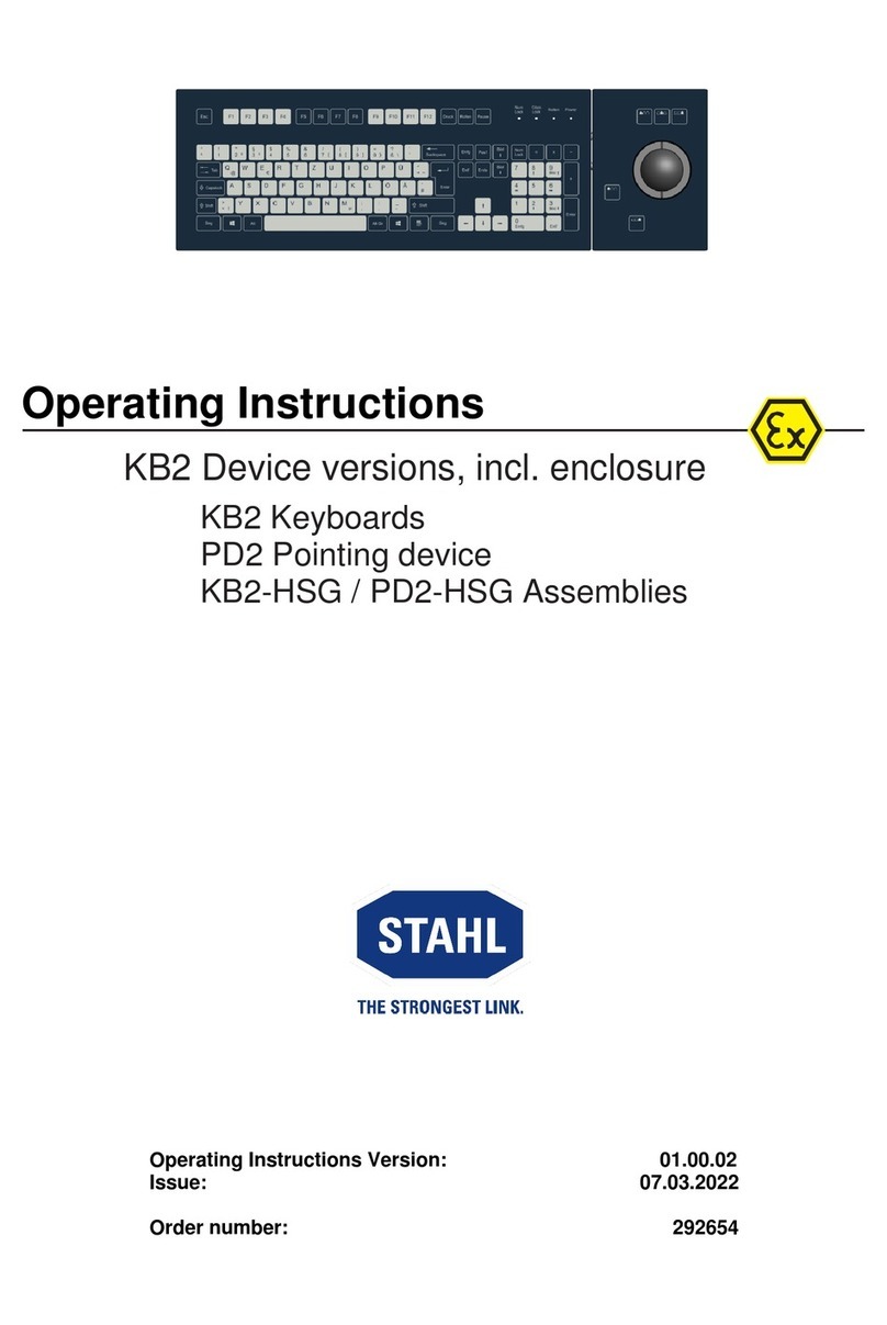 Stahl KB2 operating instructions