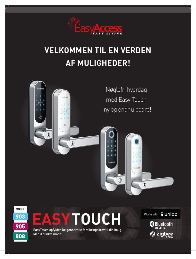 Easy Access EASYTOUCH 903 manual