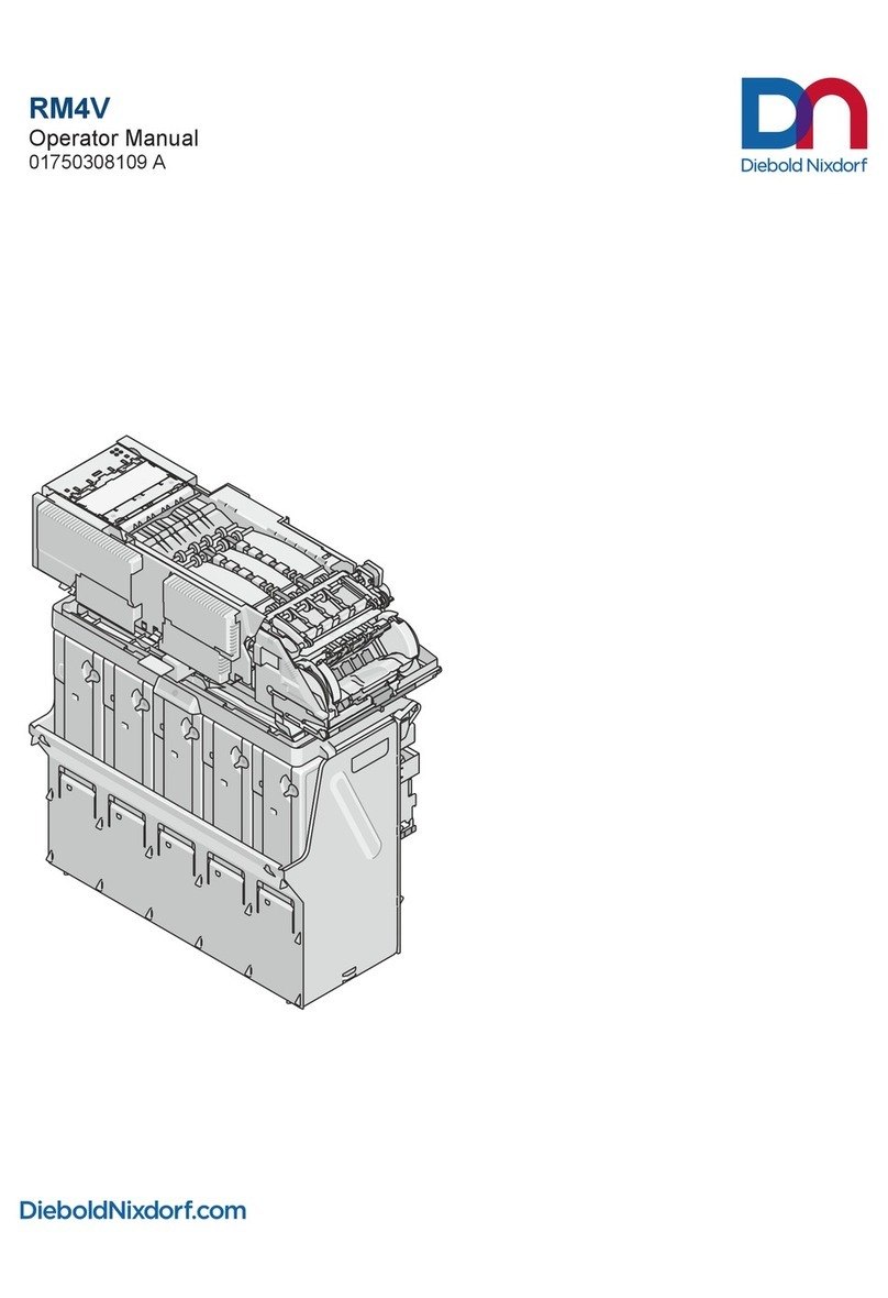 DIEBOLD NIXDORF RM4V Operator's manual