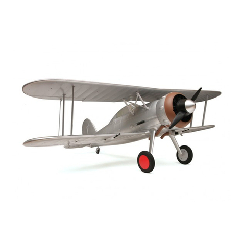 Durafly GLOSTER GLADIATOR MK1 User manual