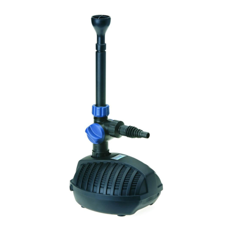 Oase Aquarius 1000 operating instructions