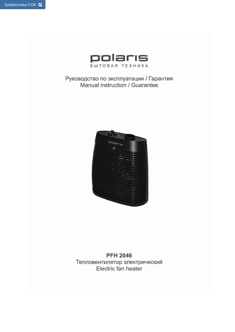 Polaris PFH 2046 Manual instruction