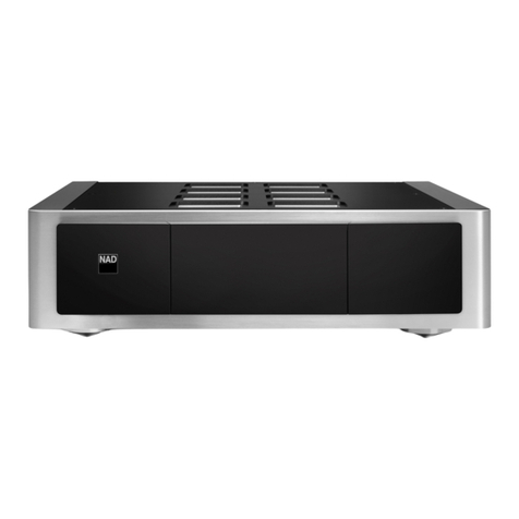 NAD M23 Quick setup guide