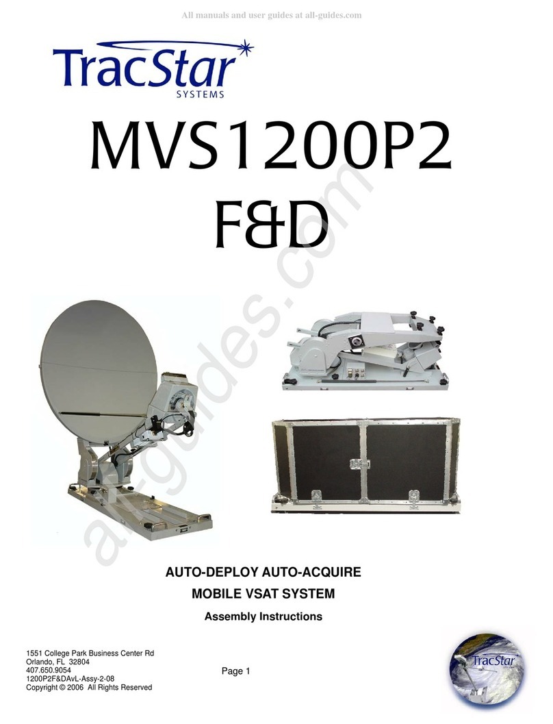 TracStar MVS1200P2 F&D Assembly instructions