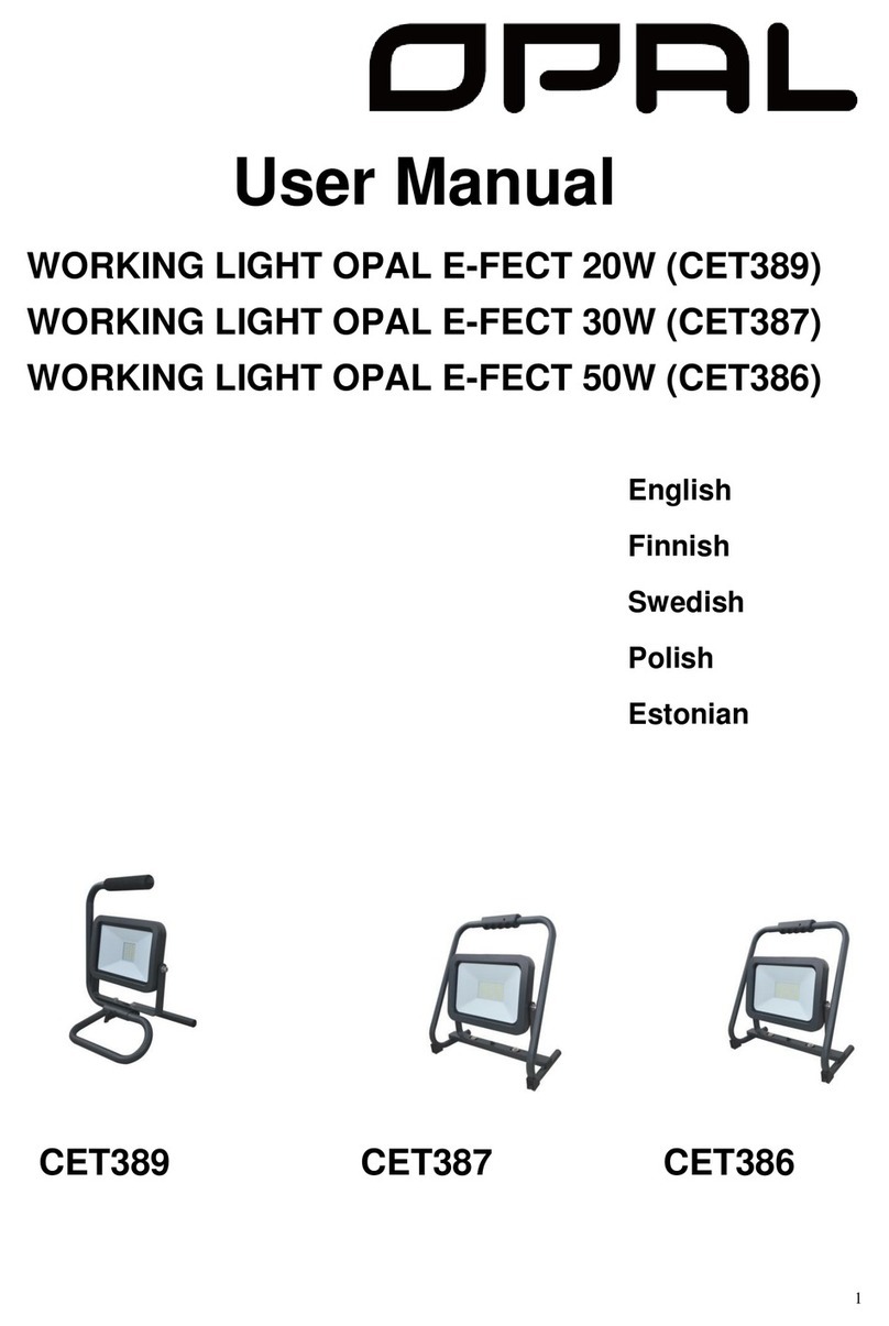 Opal CET389 user manual