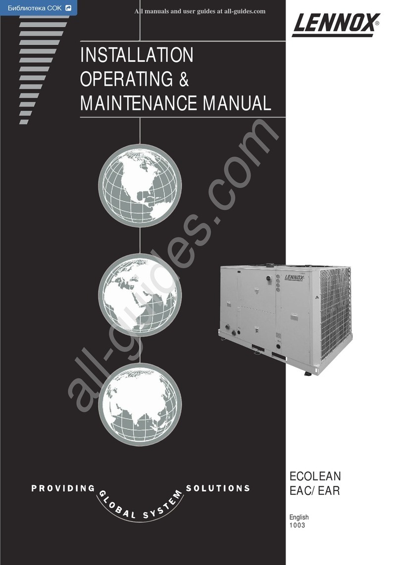 Lennox EcoLean EAC0091S User manual