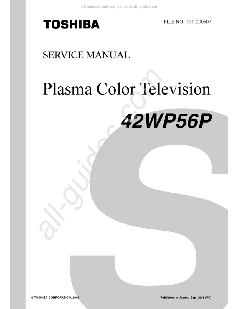 Toshiba 42WP56P Service manual