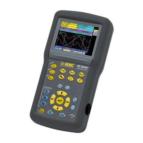 AEMC instruments OX5042 User manual AEMC instruments OX5042 User manual