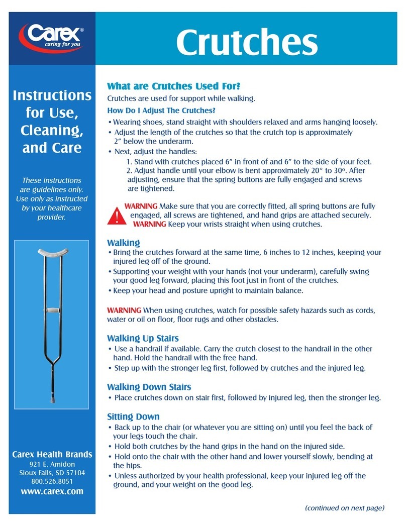 Carex E0114 Use instruction
