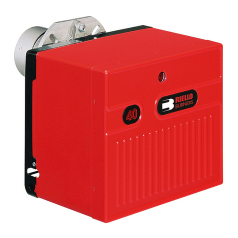 Riello 40 F20 Quick start guide
