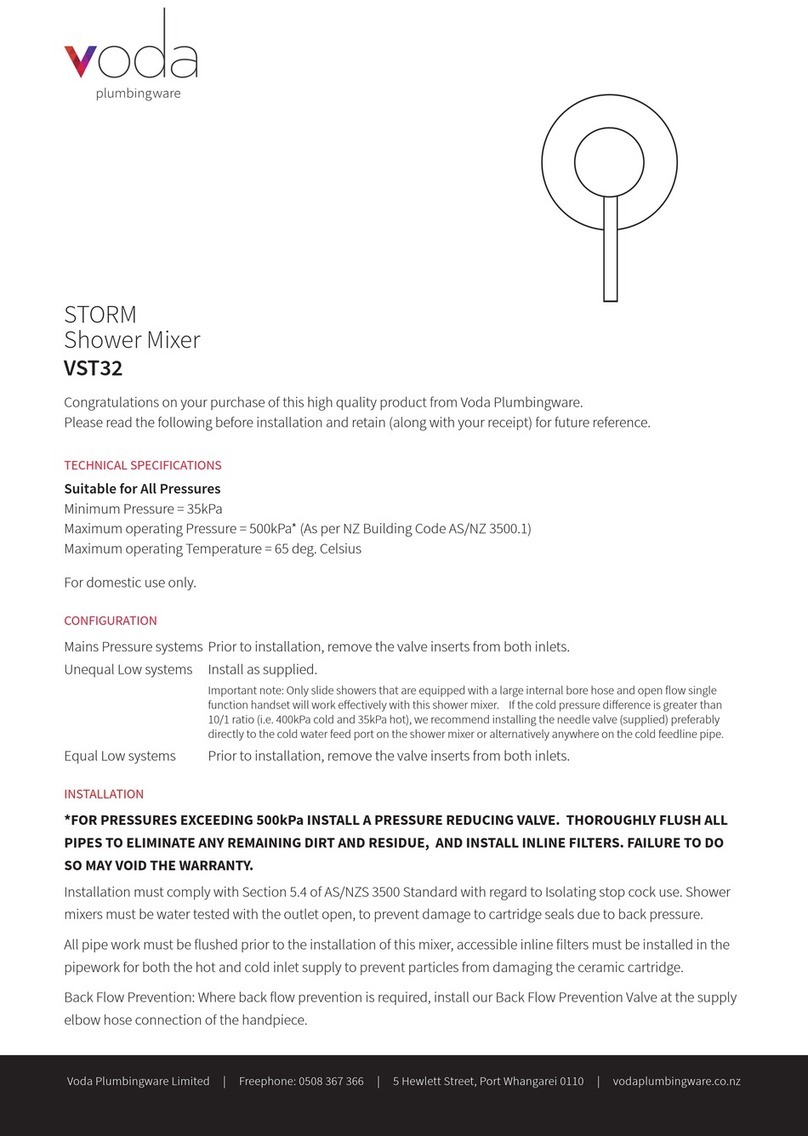 Voda STORM VST32 quick start guide