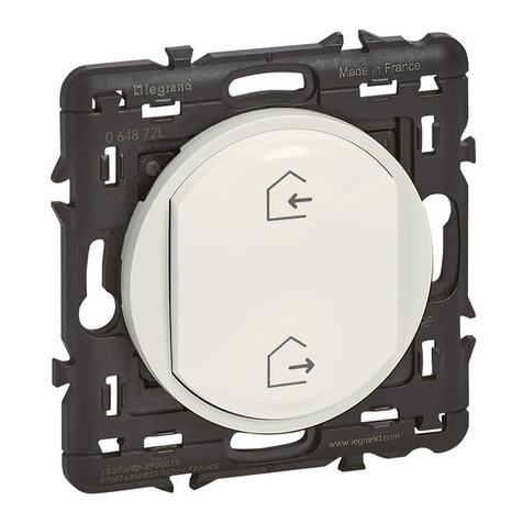 LEGRAND 0 648 72L User manual