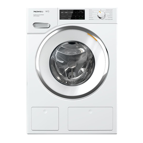 Miele WWH 860 User manual