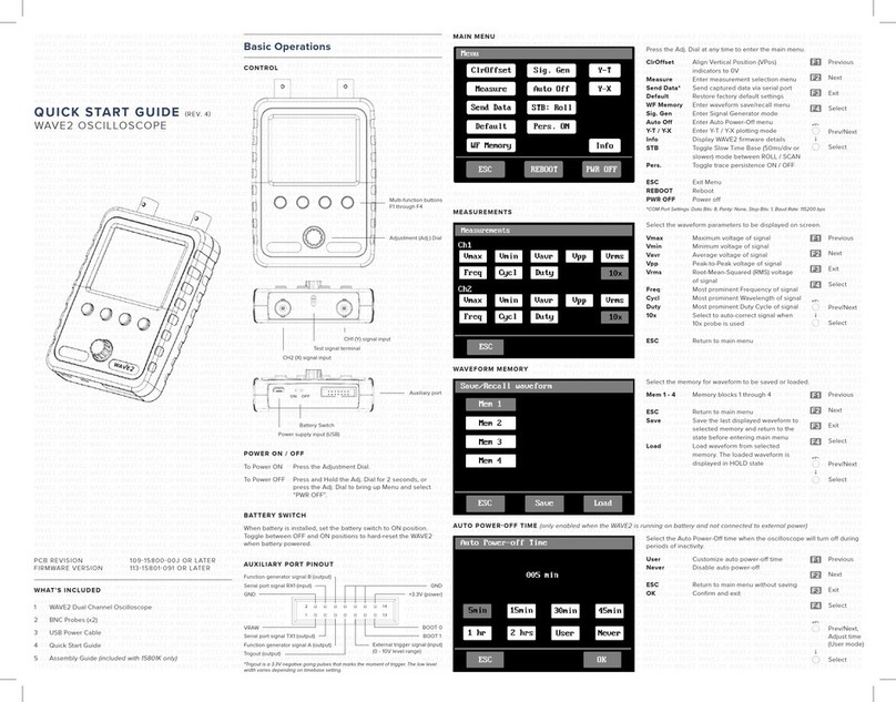 JYE Tech WAVE2 quick start guide
