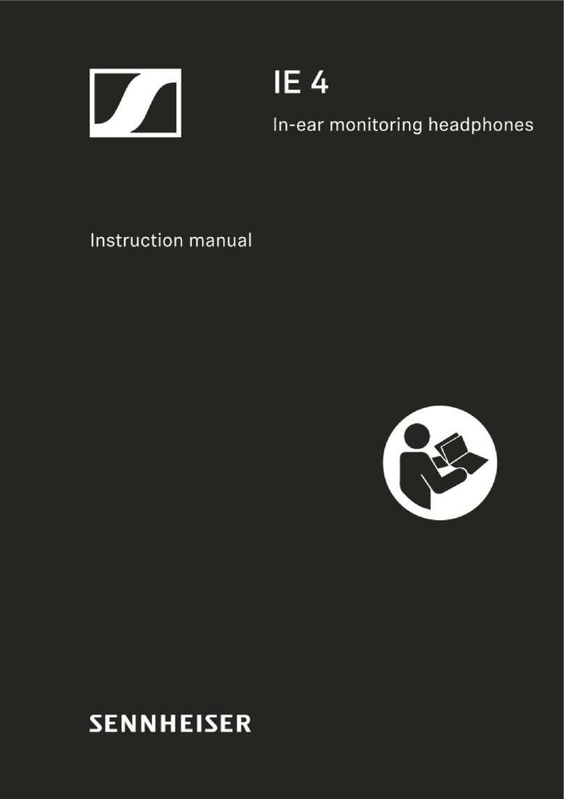 Sennheiser IE 4 instruction manual