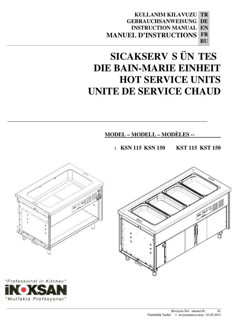 Inoksan KSN 115 instruction manual