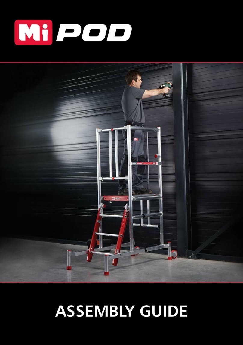 POP UP MiPOD 1000 Assembly guide POP UP MiPOD 1000 Assembly guide