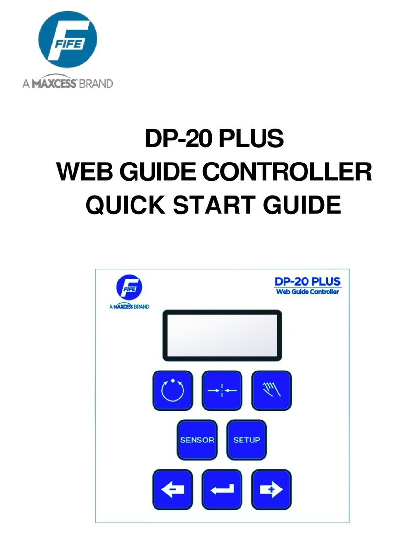 Maxcess FIFE DP-20 PLUS User manual