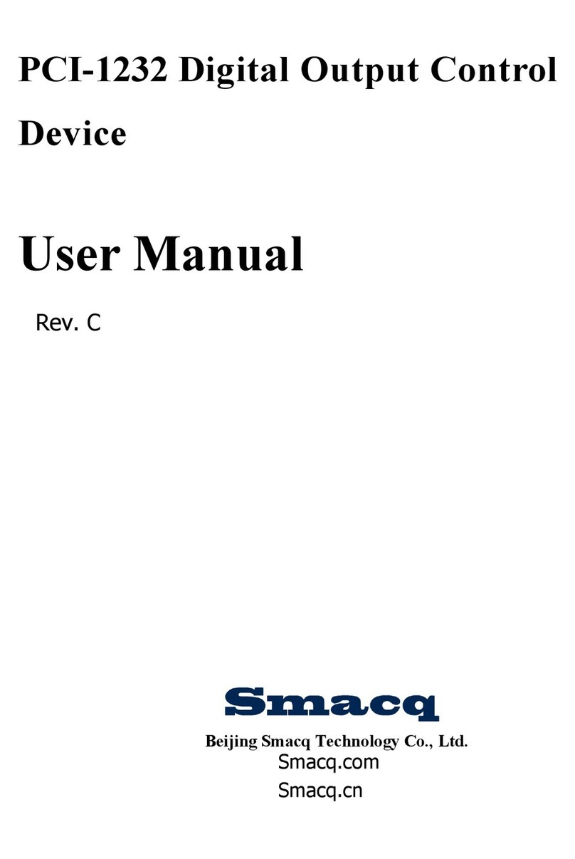 Smacq Technologies PCI-1232 user manual