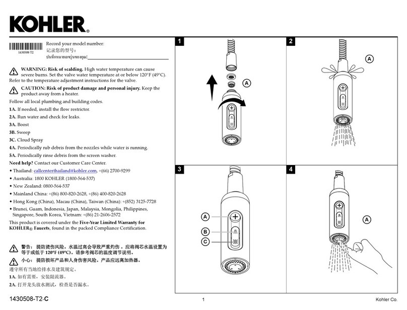 Kohler 1430508-T2-C User manual