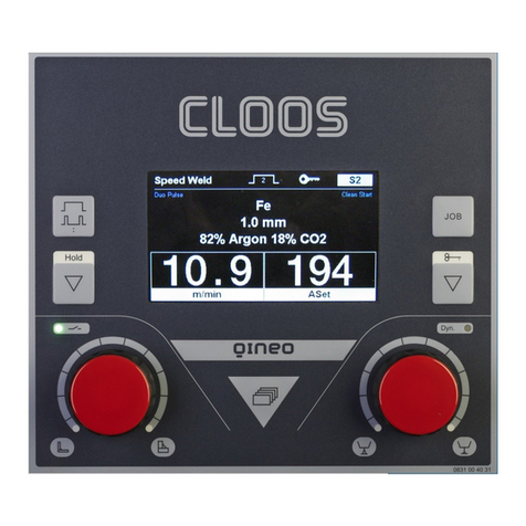 Cloos qineo PULSE MASTER-Plus User manual