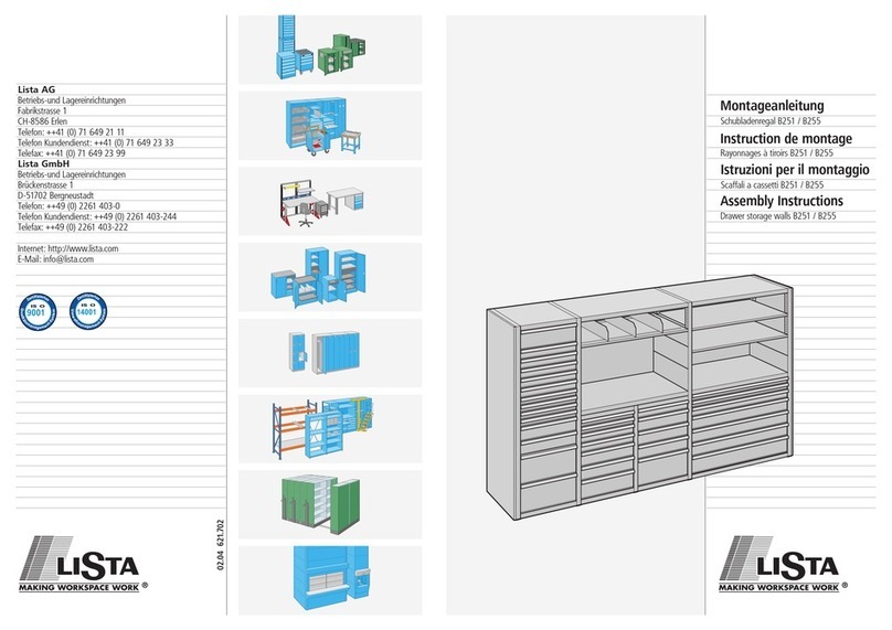 Lista B251 Assembly instructions