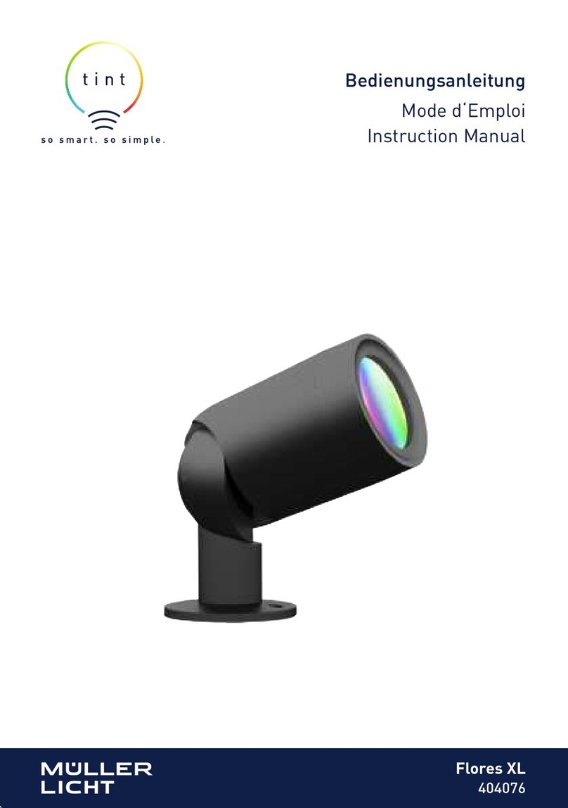 Muller licht Flores XL instruction manual