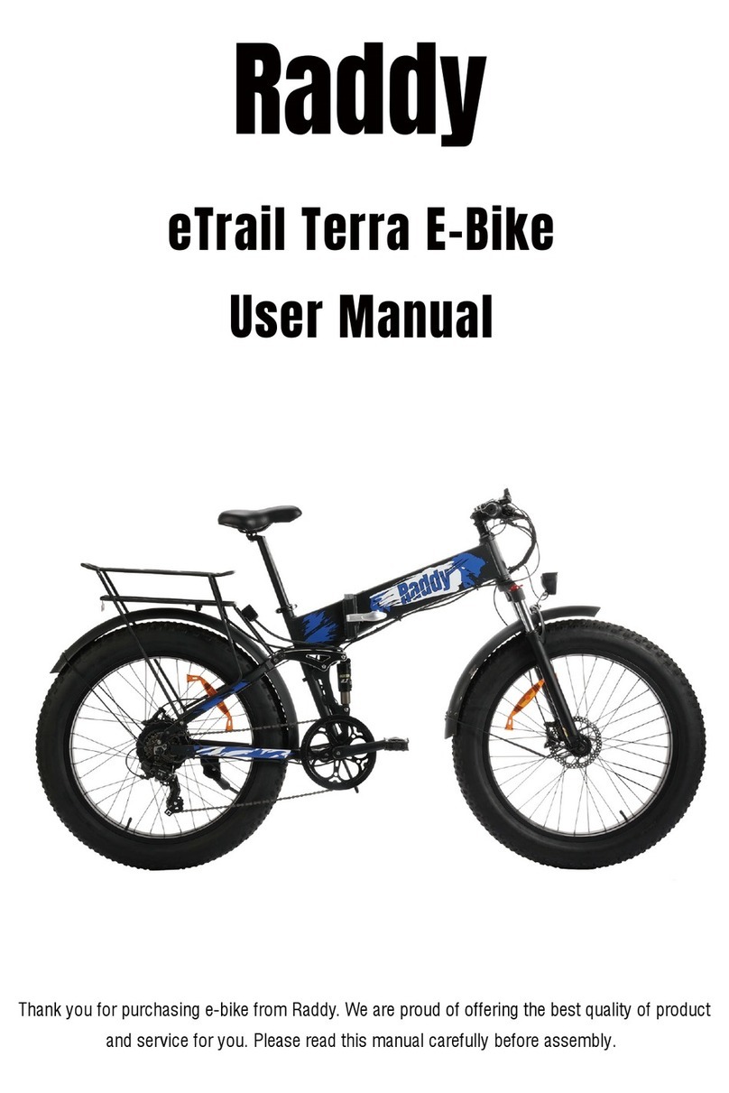 Raddy eTrail Terra user manual
