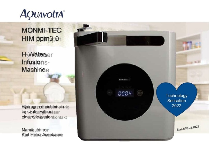 Aquavolta Monmi-Tec HIM 3.0 ppm manual