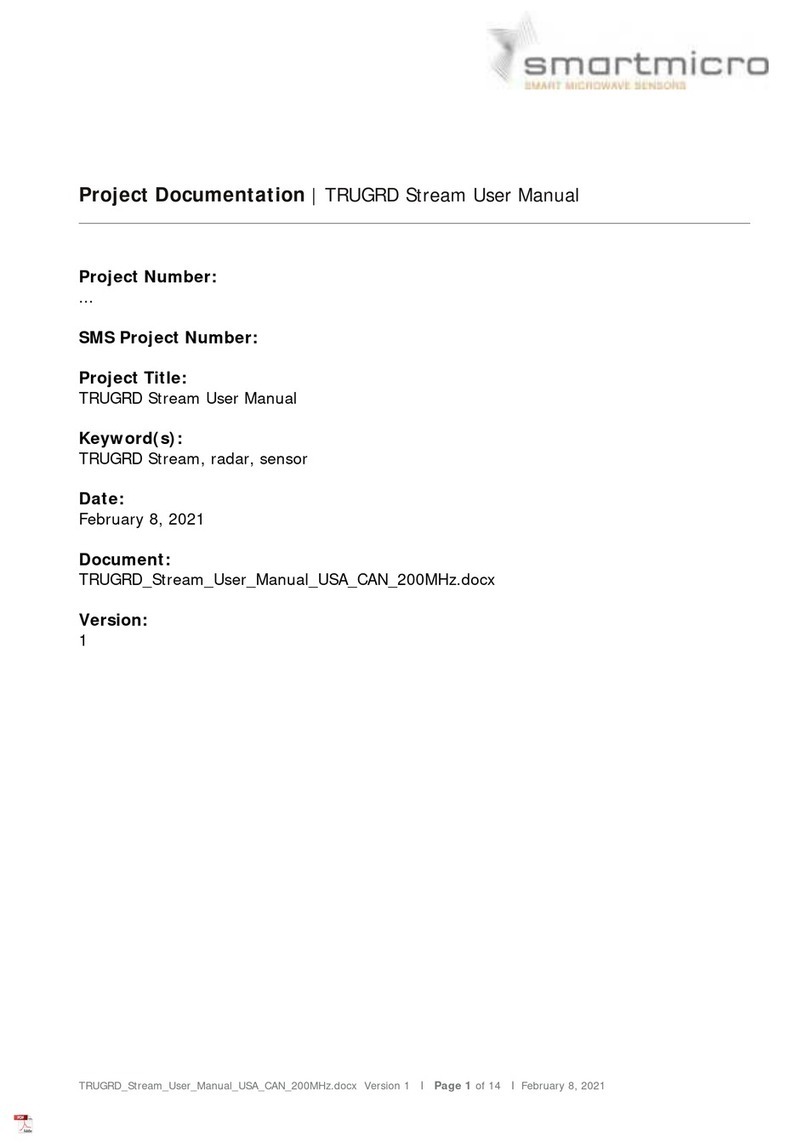 smartmicro TRUGRD user manual