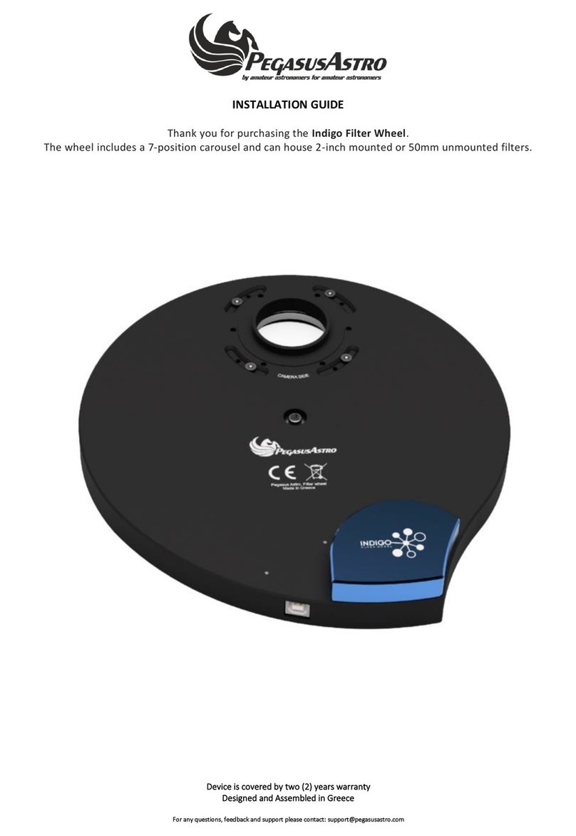 Pegasus Astro Indigo installation guide