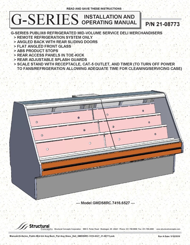 Structural Concepts G Series User manual
