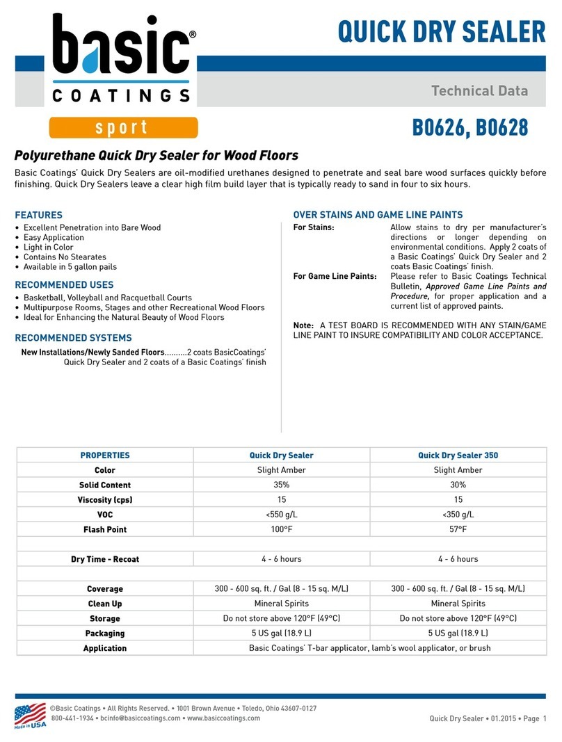 basic coatings B0626 Technical data