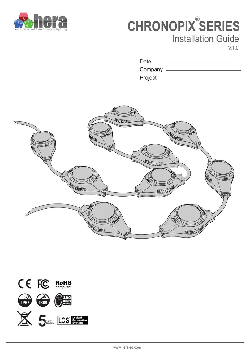 HERA CHRONOPIX Series User manual
