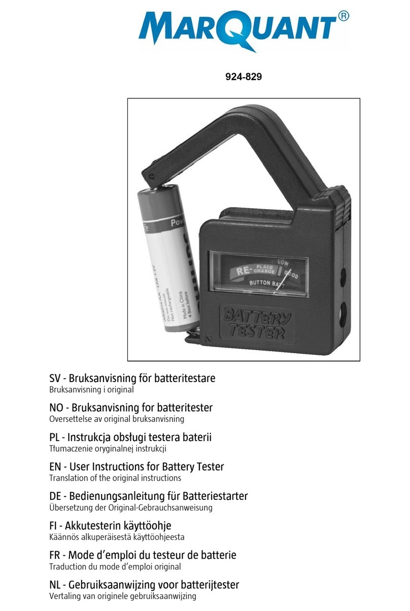 Marquant 924-829 User instructions