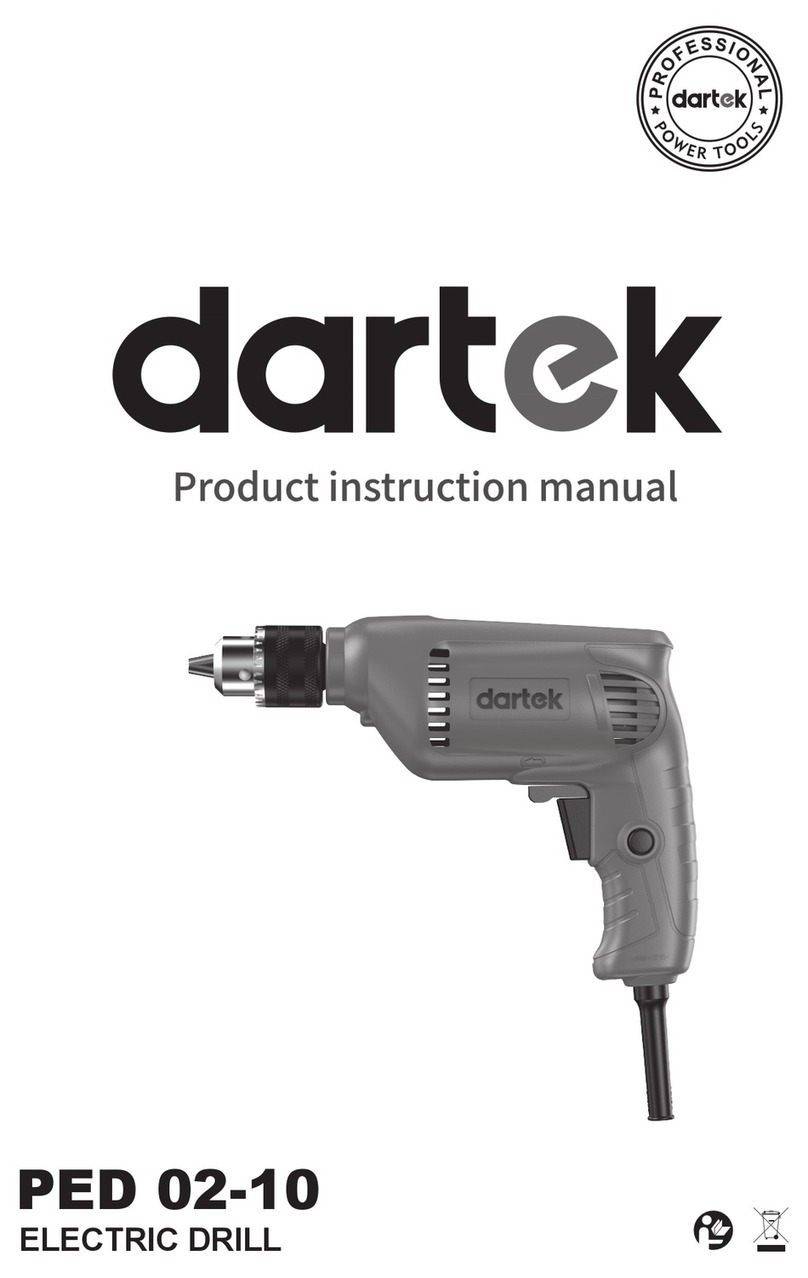 Dartek PED 02-10 Product instruction manual