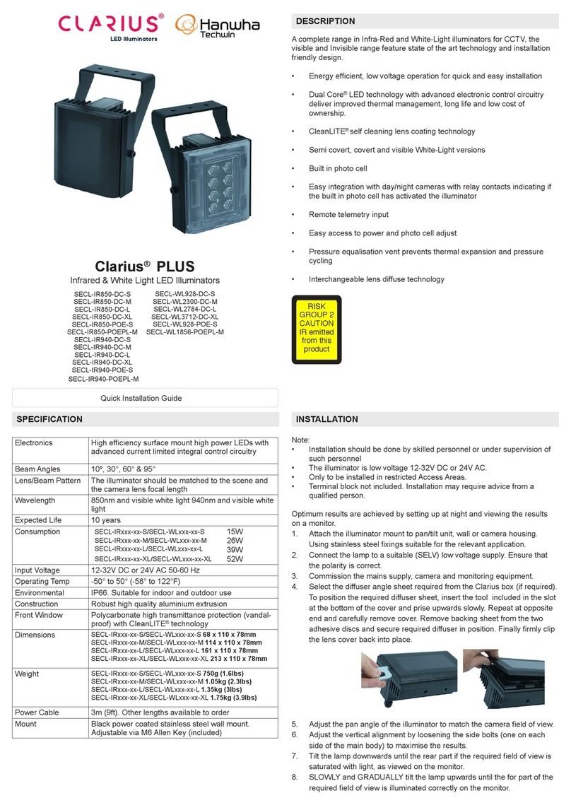 Hanwha Techwin Clarius PLUS quick guide