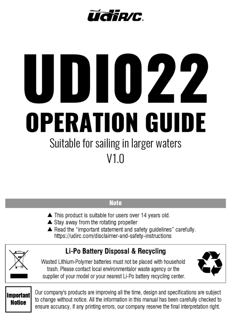 UDI R/C UDIO22 User manual UDI R/C UDIO22 User manual