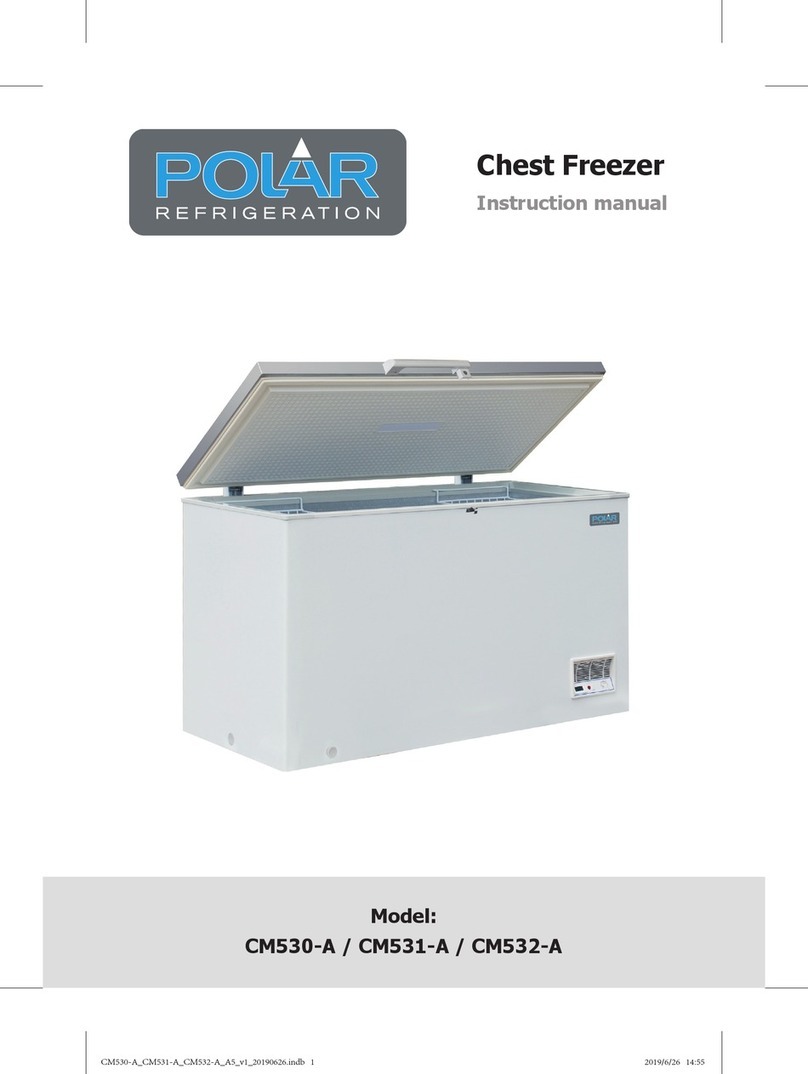 Polar Refrigeration CM530-A instruction manual Polar Refrigeration CM530-A instruction manual