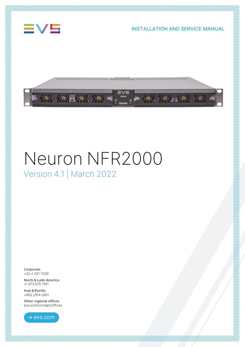 EVS Neuron NFR2000 Manual