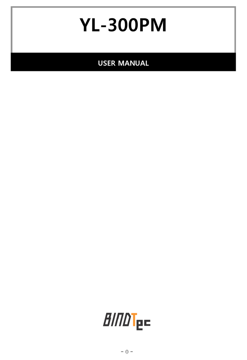 BINDTEC YL-300PM user manual