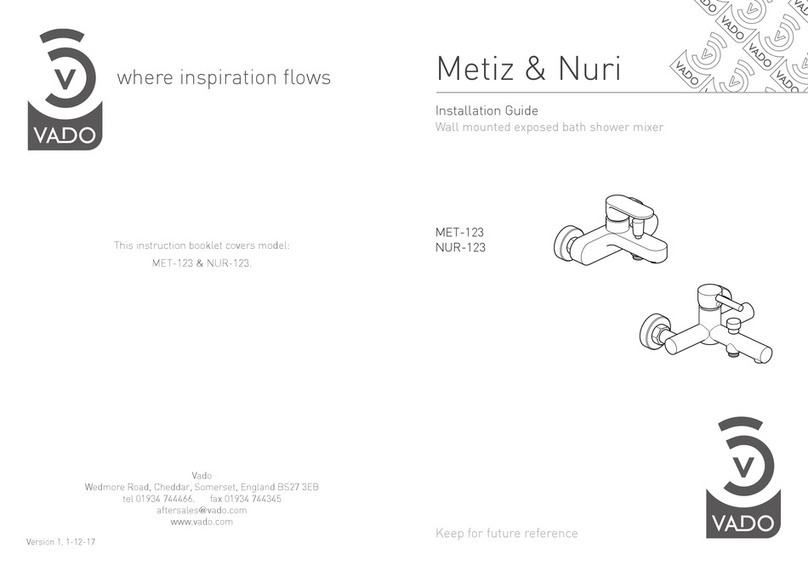VADO Metiz User manual