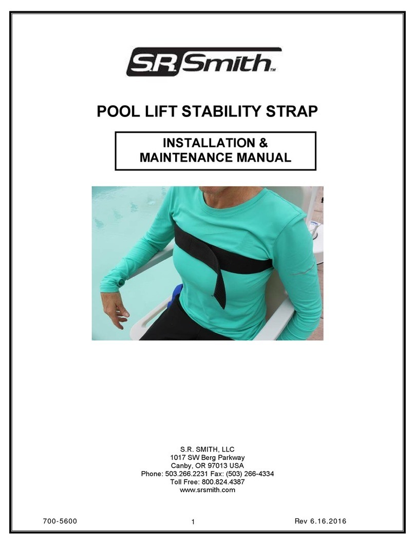 S.R.Smith 900-6000-1 Installation & maintenance manual