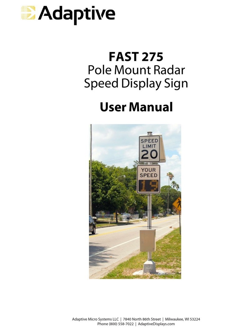 Adaptive FAST 275 user manual