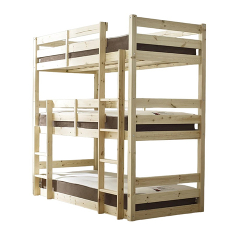 Strictly Beds & Bunks Triad User manual