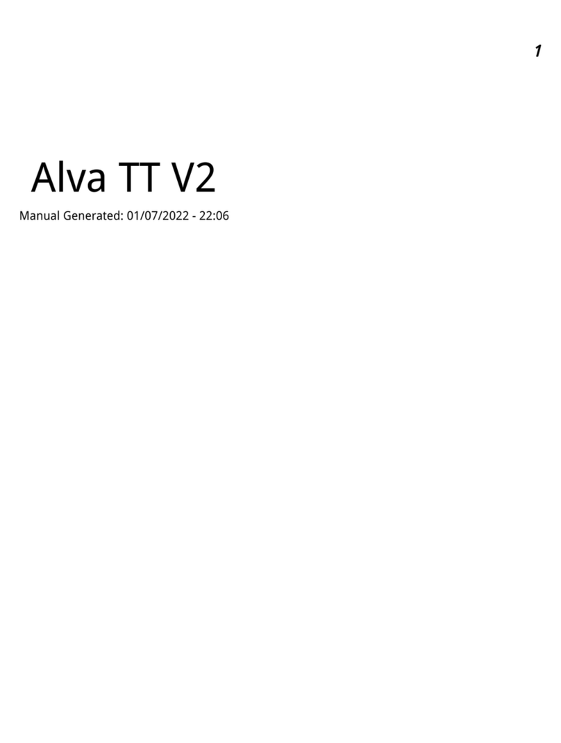 Alva TT v2 quick start guide